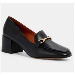 Authentic Coach NEA LEATHER BLACK PUMP Heels 👠